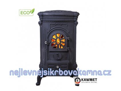 Krbová kamna KAWMET P9 - 8,0 kW ECO