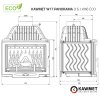 Krbová vložka KAWMET W17 - 16,1 kW Panorama ECO