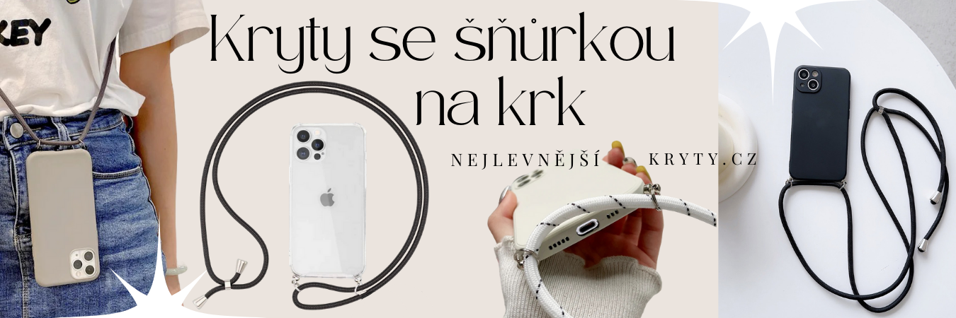 Kryty se šňůrkou na krk