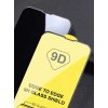 Ochranné tvrzené sklo 9D s černým rámečkem pro iPhone  9D prémiová ochrana pro iPhone