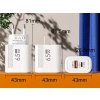 rychlonabíječka 65W port USB C a USB A (3)