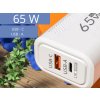 rychlonabíječka 65W port USB C a USB A (4)
