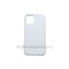 Elastický silikonový kryt na iPhone BÍLÝ