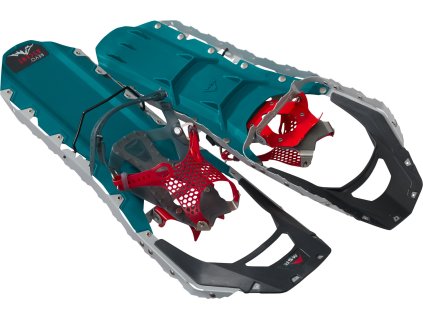 REVO ASCENT W 22 Dark Cyan dámské sněžnice 56cm modré+šedý rám