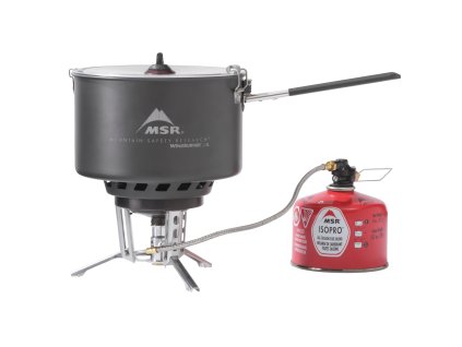 WINDBURNER GROUP STOVE SYSTEM plynový vařič a 2,5 l hrnec