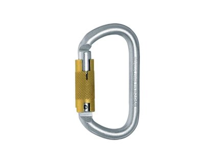 OVÁL KARABINA OCEL / TRIPLE LOCK