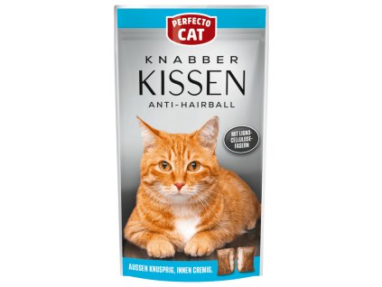 Perfecto Cat Knabber Kissen Anti-Hairball 50g