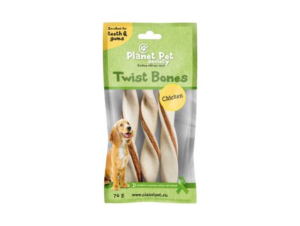 Planet Pet Twist Bones Chicken (3ks) 70g