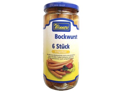 Winners Bockwurst 6st 660g 300g