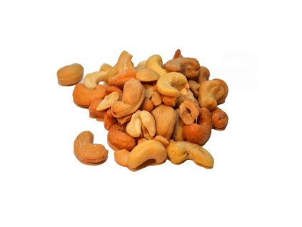 Kešu ořechy pražené, solené s chilli a limetkou 500g