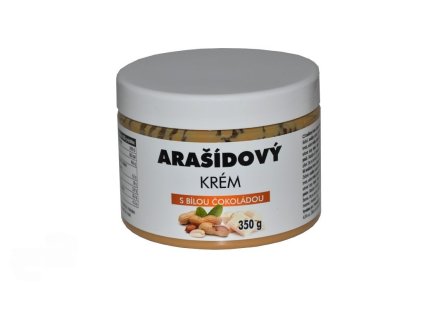 Arašídový krém s bílou čokoládou 350g
