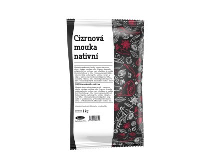 Cizrnova mouka nativni 1kg 0