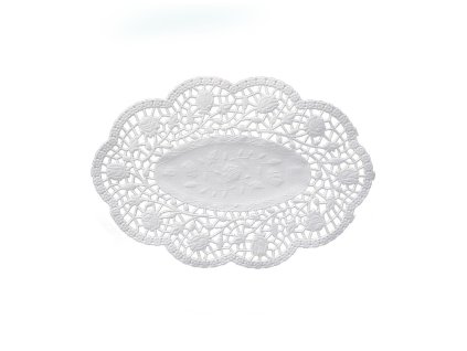 papirove krajky pod dort oval 36 x 28cm 10ks
