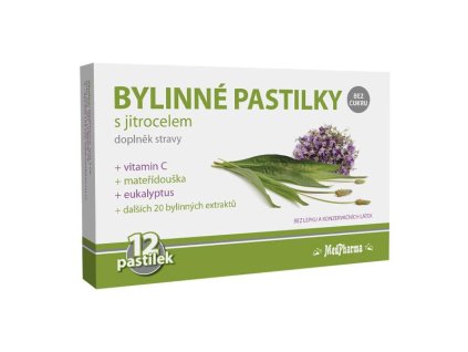 bylinné pastilky s jitrocelem