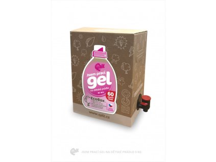 Jsem prací gel na dětské prádlo 3 litry 800x800