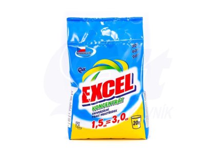 Excel koncentrát prací prášek 1,5kg 800x800