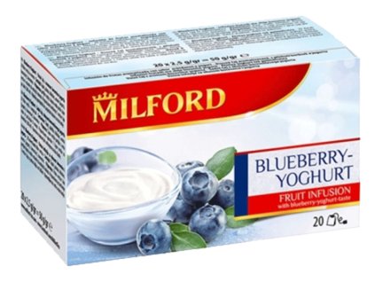Milford Blueberry Yoghurt 20x2,5g