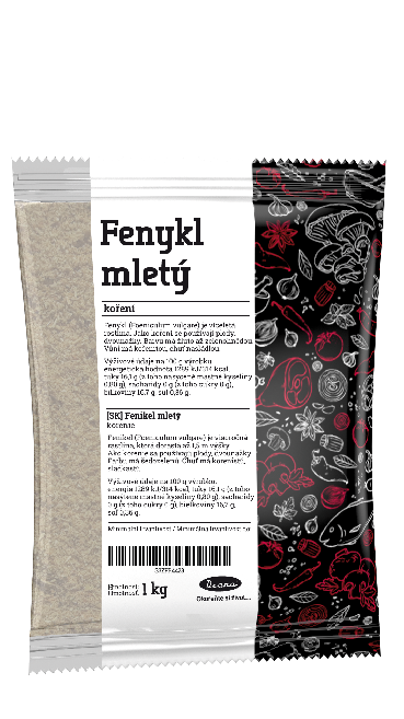 Fenykl mletý 1kg