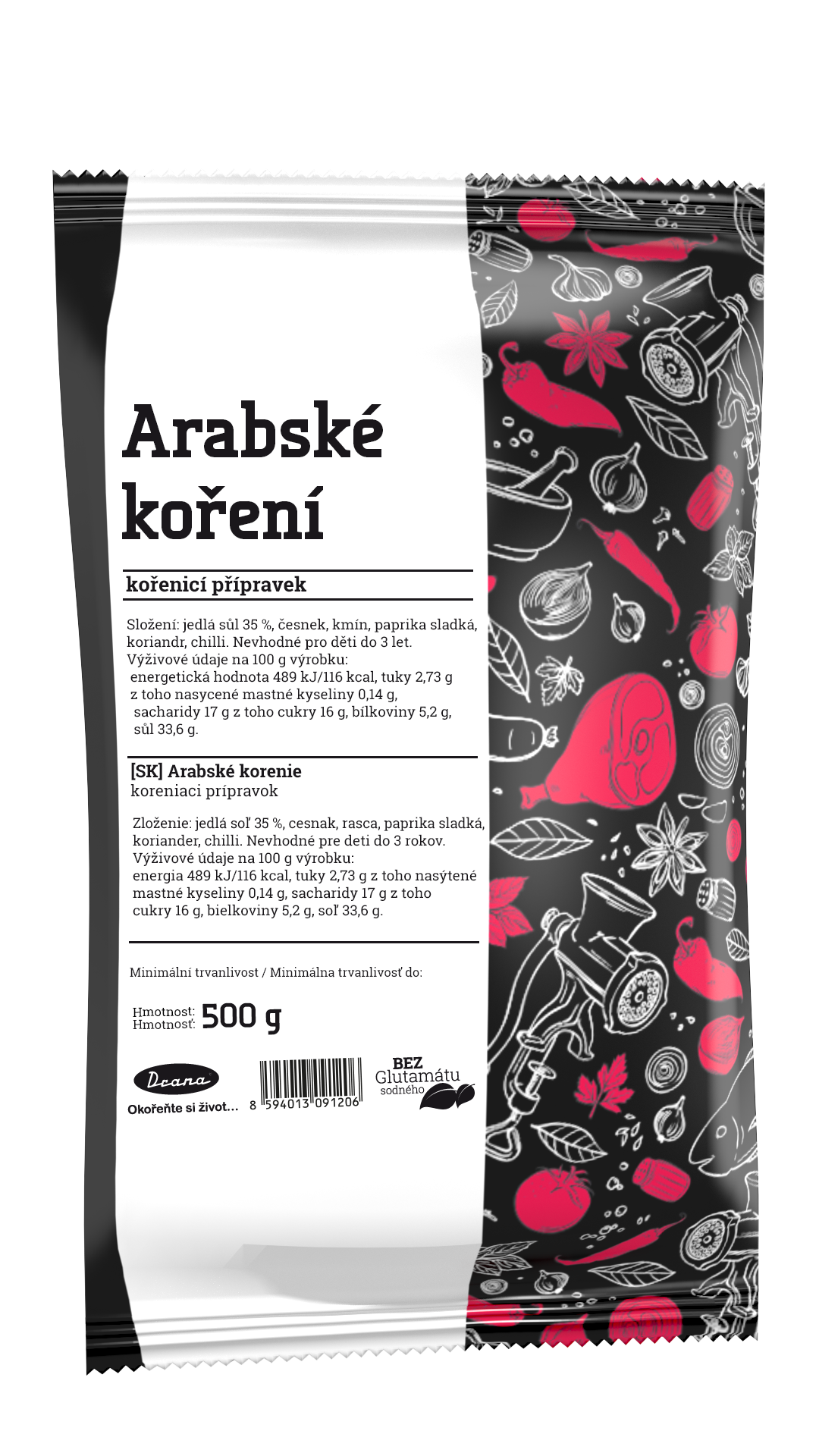 Arabské koření 500g