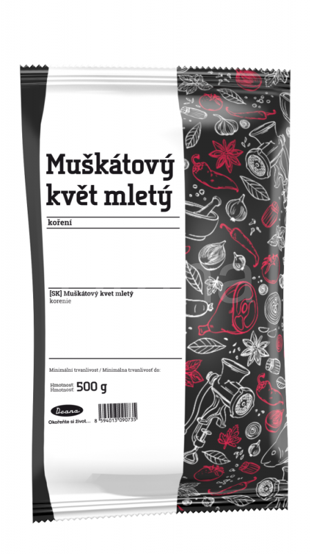 Muškátový květ mletý 1kg