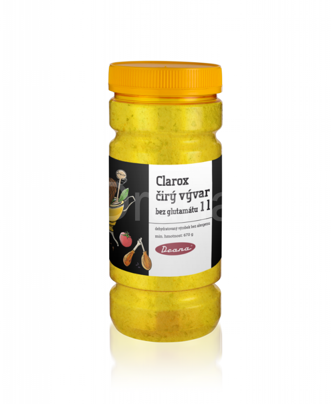 Clarox čirý vývar - bez glutamátu 1l dóza