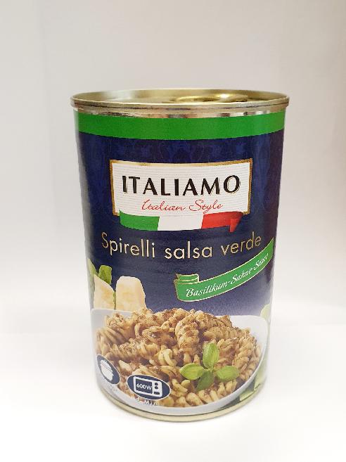 Italiamo Spirelli Salsa Verde 400g