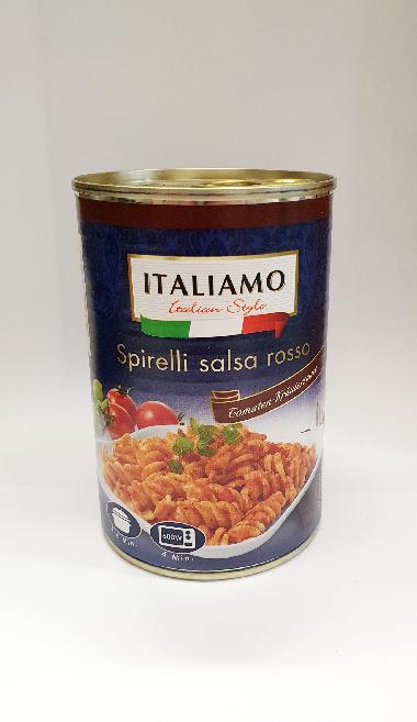 Italiamo Spirelli Salsa Rosso 400g