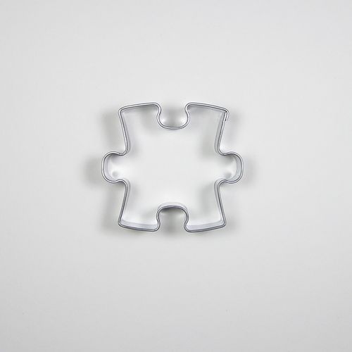 Nerezová vykrajovací formička - Puzzle 1 ks