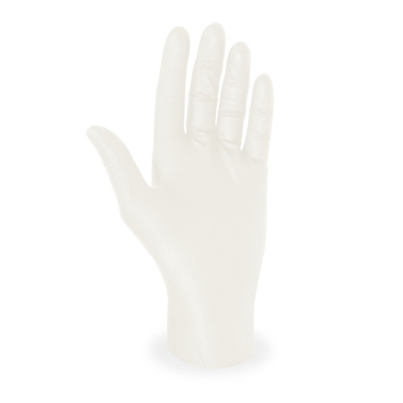 Latexové rukavice "M" Bílé, nepudrované - 100ks