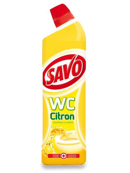 Savo WC čistič Citron 750ml - 1 ks