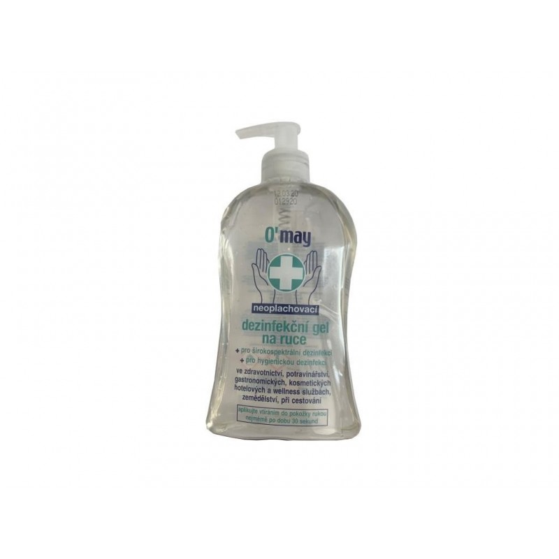 Ómay dezinfekční gel na ruce s dávkovačem 500ml - 1 ks
