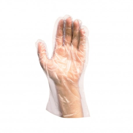 PE rukavice, jednorázové vel "M" - 100ks