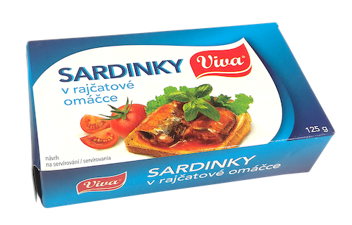 VIVA Sardinky v rajčatové omáčce 125g