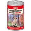 Perfecto Dog Saftige Stueck in Sosse mit Rind 415g Fuer kleine Hunde