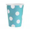 kelímek modrý puntíky