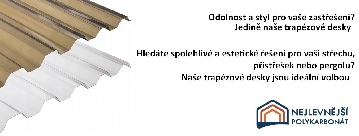 Nezničitelné trapézy s výraznou slevou