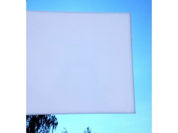 Plné polykarbonátové desky COLORADO, 4mm - OPÁL  4 mm, plná deska, Opál / mléčná, 2UV ochrana, prémiová kvalita