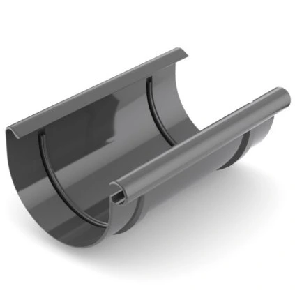 Spojka žlabu antracit