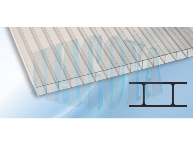 LEXAN - Polykarbonát 10 mm, čirý, 2UV - NOVINKA