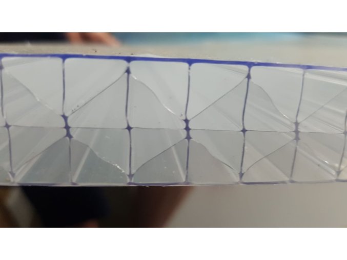 Polykarbonát STRONG 9X 25 mm, LEXAN, opál, 2UV