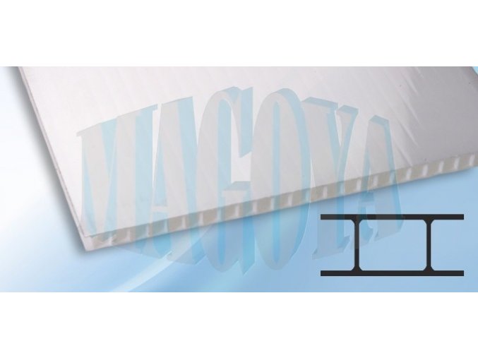 Polykarbonát 8 mm, opál 2UV LEXAN