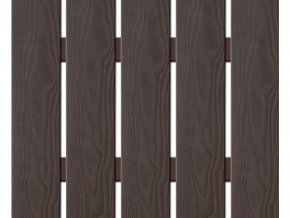 WPC široká plotovka 3D line Nextwood, wenge