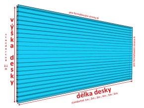 Polykarbonát 6 mm, opál, 2UV, LEXAN