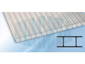 LEXAN - Polykarbonát 8 mm, čirý, 2UV