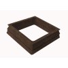 WPC dolní kryt na svislé sloupky Nextwood, odstíny olše - třešeň - dub - wenge • 163x163x40 mm Odstín: