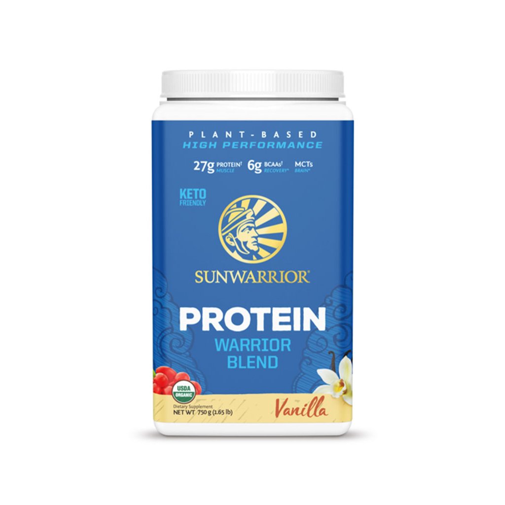 sunwarrior protein blend bio 750 g hrachovy konopny protein a goji 2