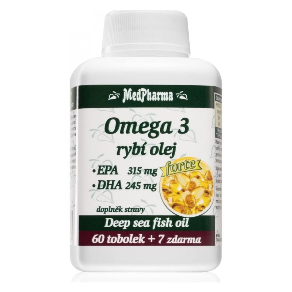 medpharma omega 3 rybi olej forte 67 kapsli