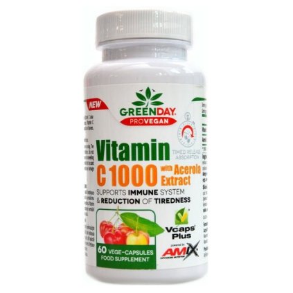 amix provegan vitamin c 1000mg s extraktem