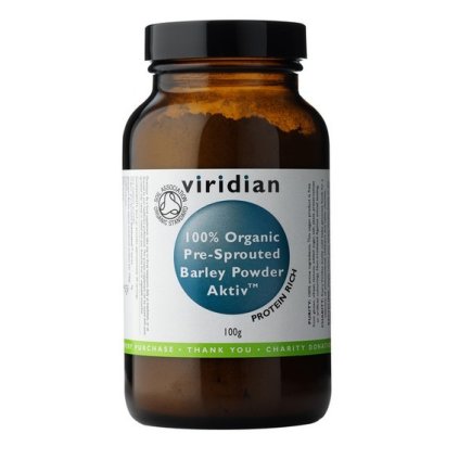 viridian activated barley powder organic