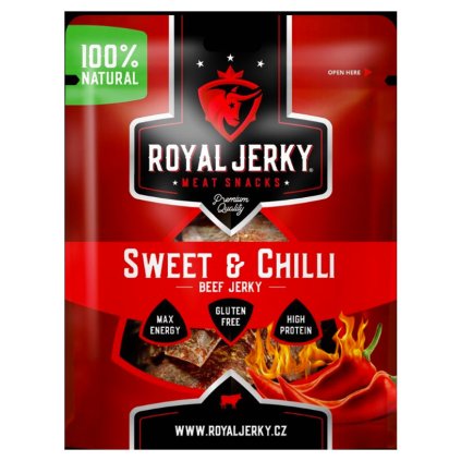 royal jerky hovezi susene maso sweet chilli 40 g